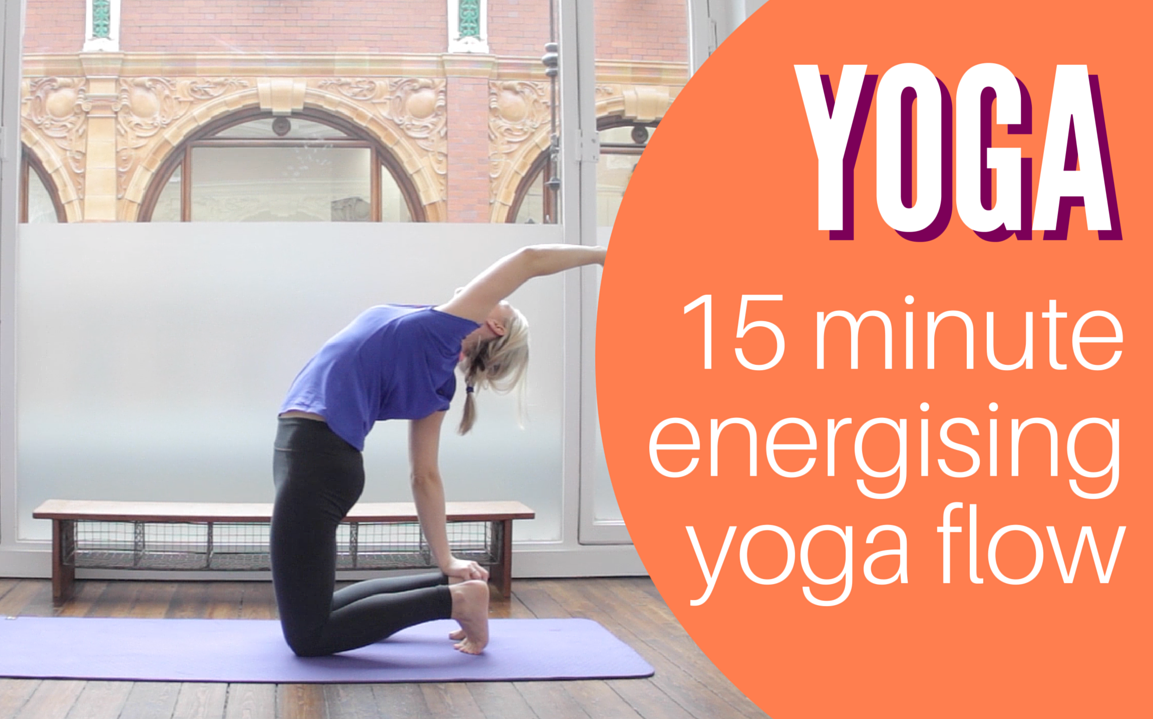 Yoga Video: 15 minute energising yoga flow